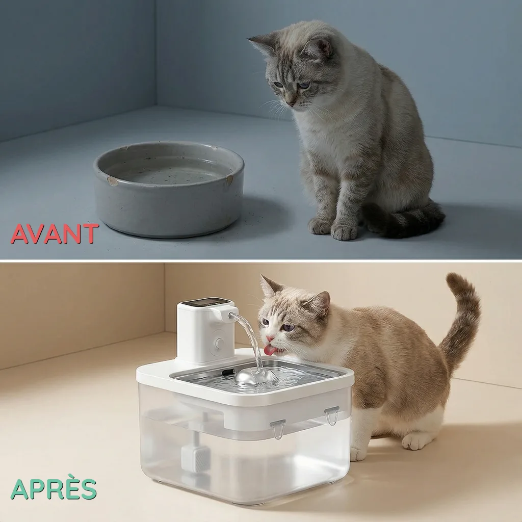 Comparatif avant/après