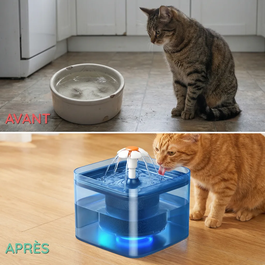 Comparatif avant/après