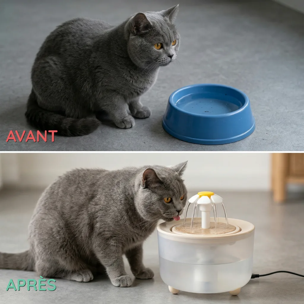 Comparatif avant/après
