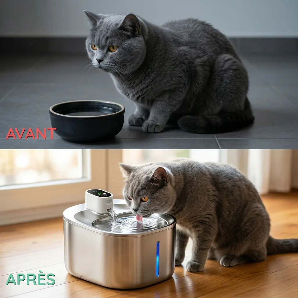 Comparatif avant/après