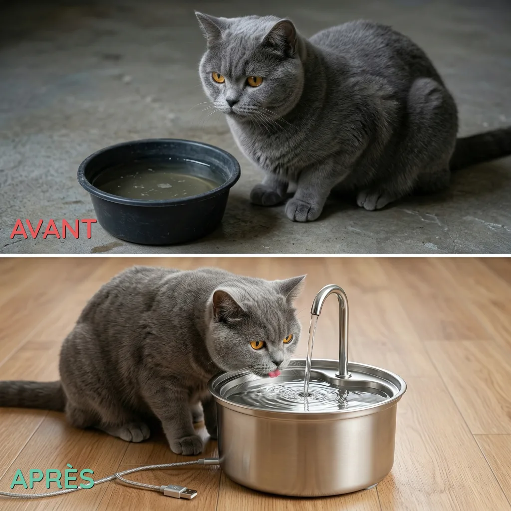 Comparatif avant/après