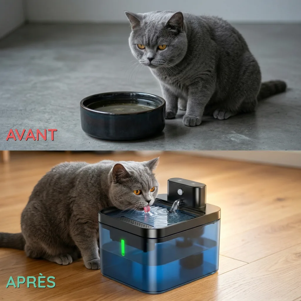 Comparatif avant/après