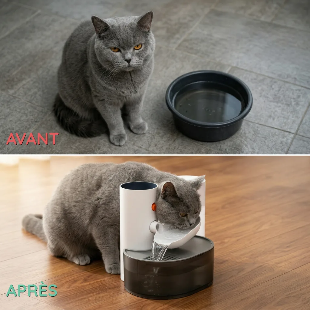 Comparatif avant/après