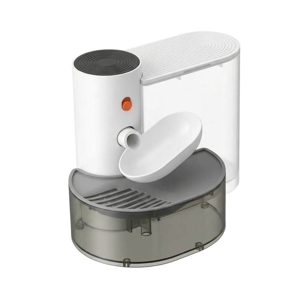 Fontaine à Eau pour Chat Sans Fil Sans Filtre - Écran LCD - 180 Jours - 3 L