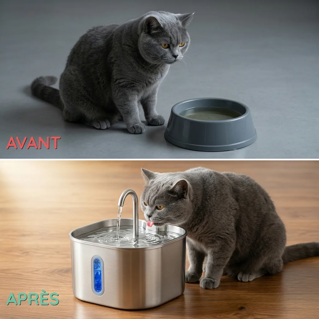Comparatif avant/après