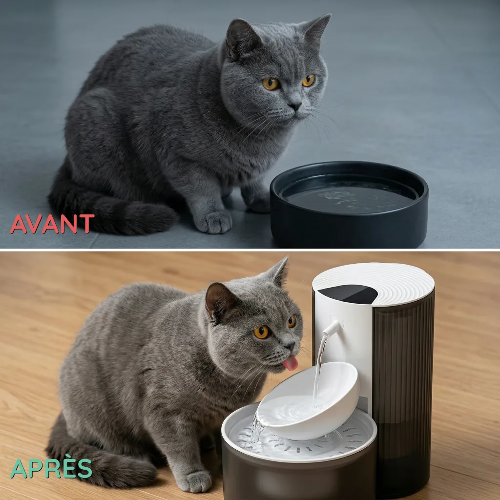 Comparatif avant/après