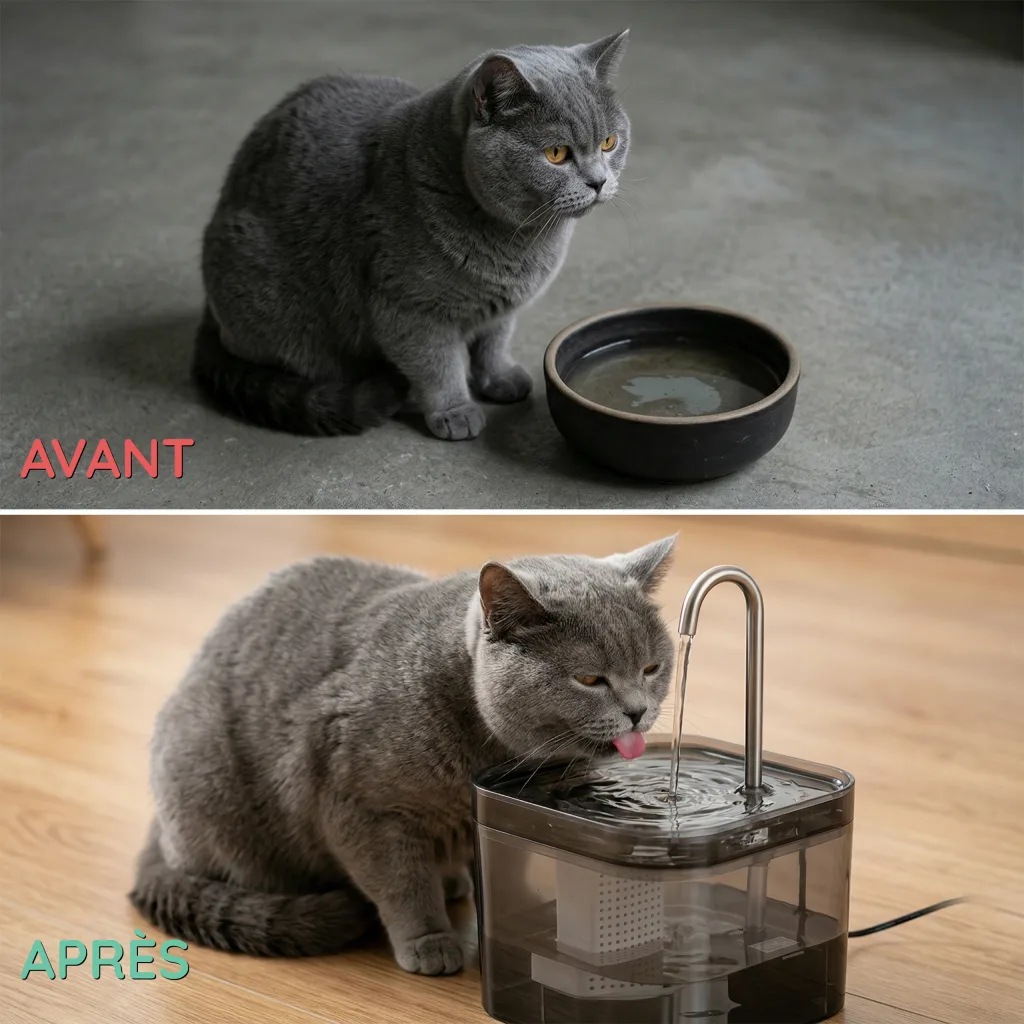 Comparatif avant/après