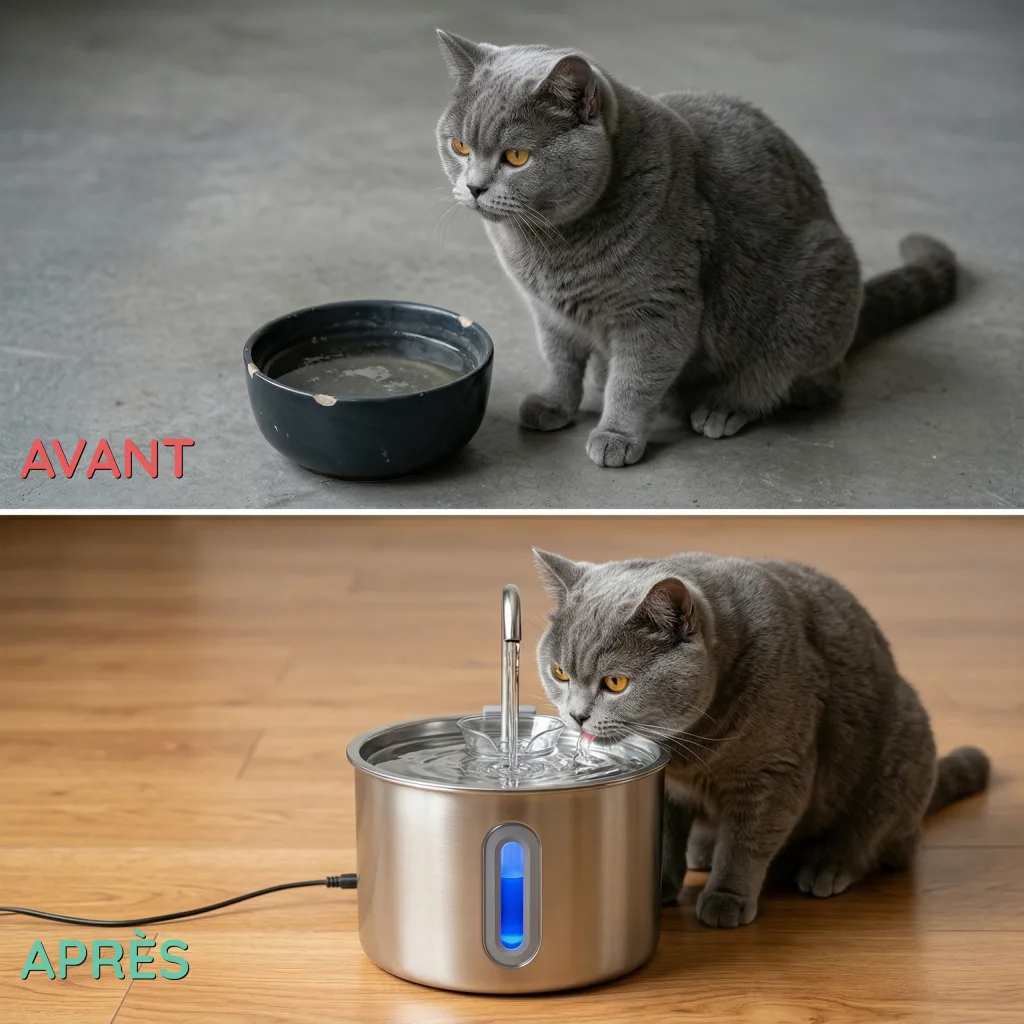 Comparatif avant/après