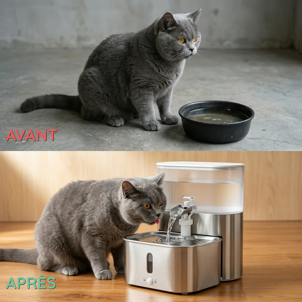 Comparatif avant/après