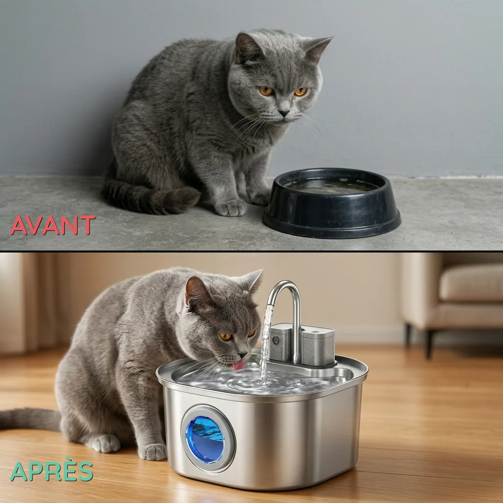 Comparatif avant/après