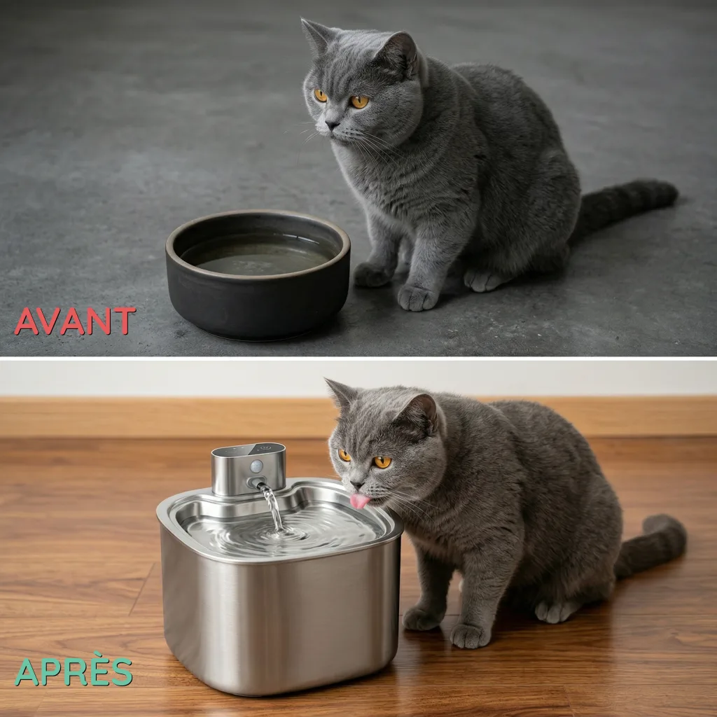Comparatif avant/après
