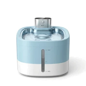 Fontaine à Eau pour Chat Sans Fil - Capteur Infrarouge 120° - Inox 304 - 3,5 L