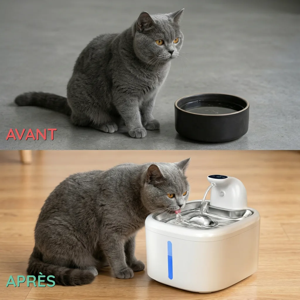 Comparatif avant/après