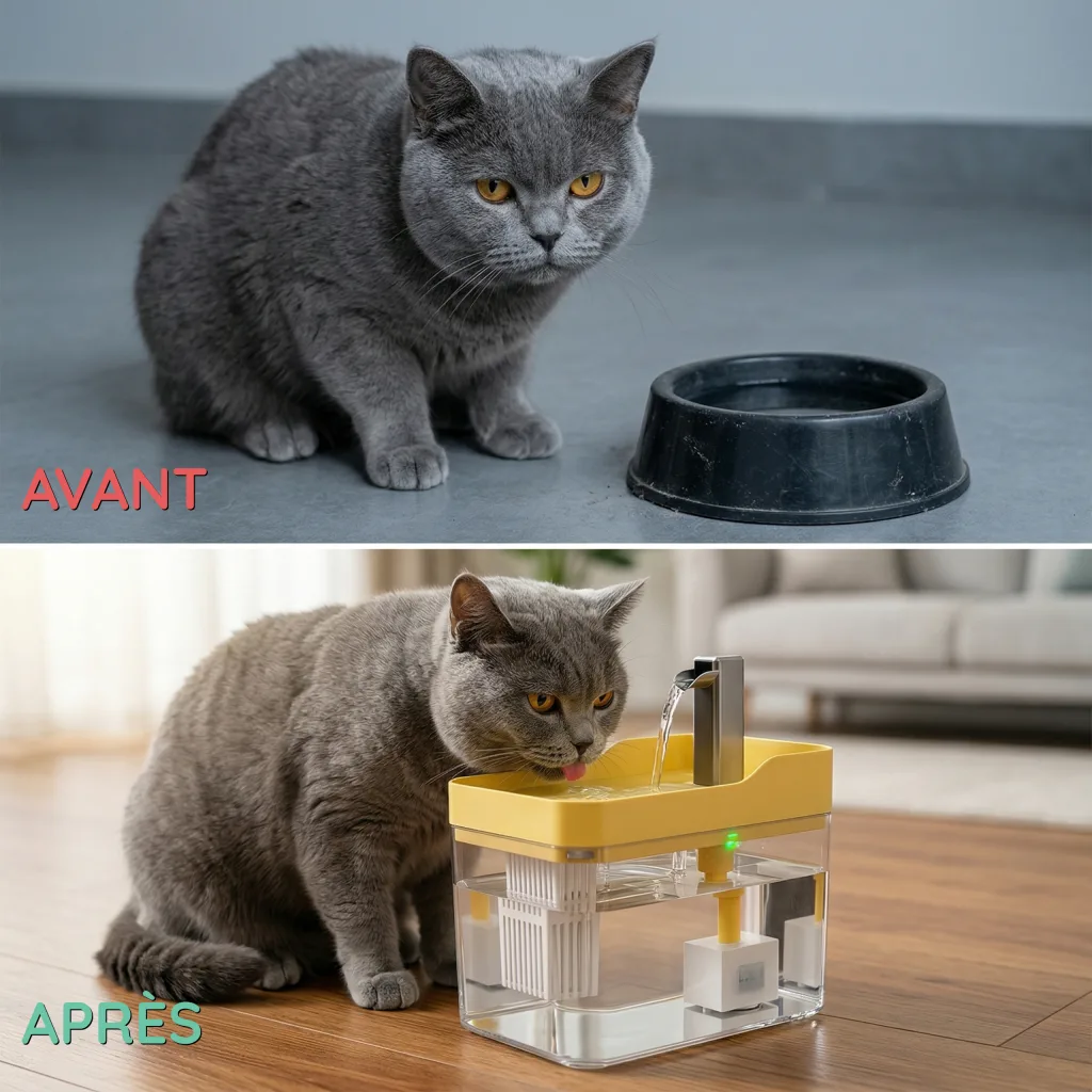 Comparatif avant/après