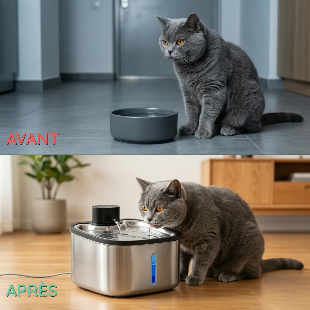 Comparatif avant/après